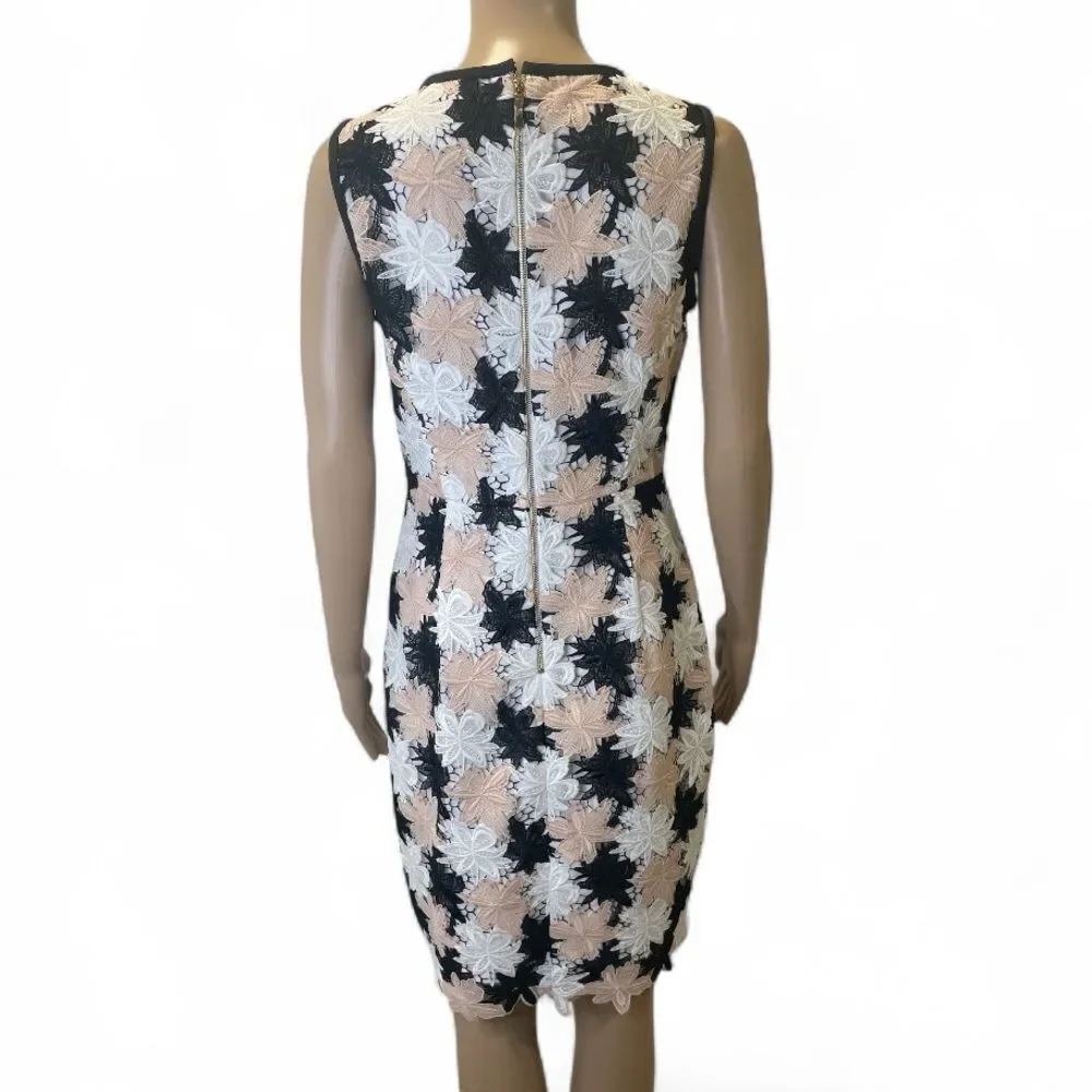 Kate Spade Tiger Lily Floral Lace Sleeveless Dress size 4